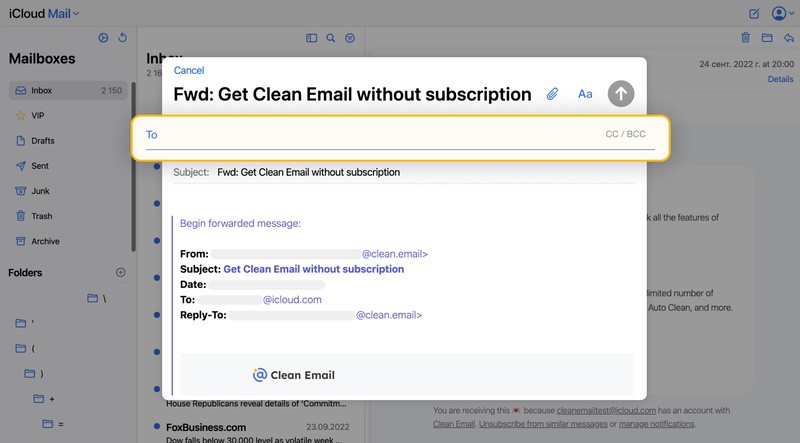 How to Forward iCloud Mail to Other Email Address Automatically