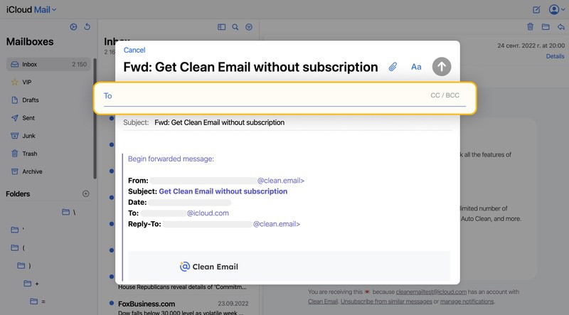 How to Make Your 'iCloud.com' Email Address the Default for Sending  Messages - MacTrast