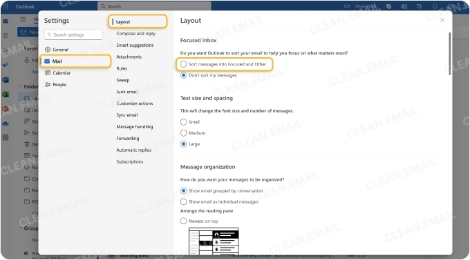 Enable Outlook’s Focused Inbox to more quickly spot important emails