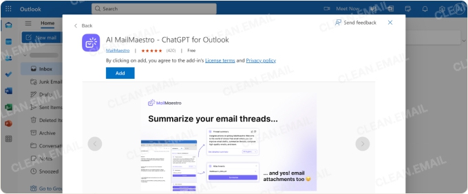 MailMaestro the best AI tool for Outlook