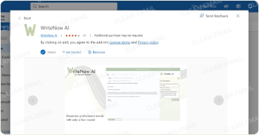 WriteNow AI the best AI tool for Outlook