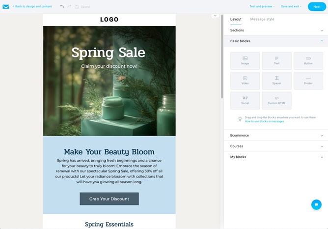 GetResponse is a full-featured email marketing platform