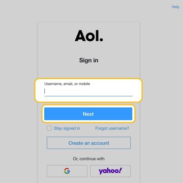 AOL Mail Login Page  How to Sign in to AOL Mail 