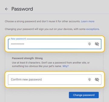 How To Change Your Gmail Password [with screenshots]