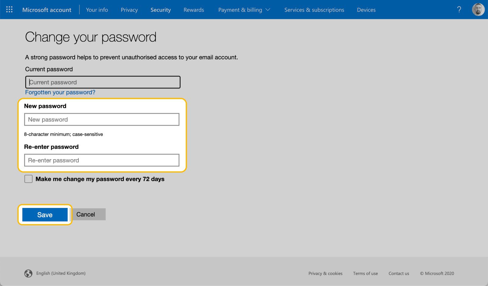 how-to-change-password-in-outlook-web-desktop-mobile