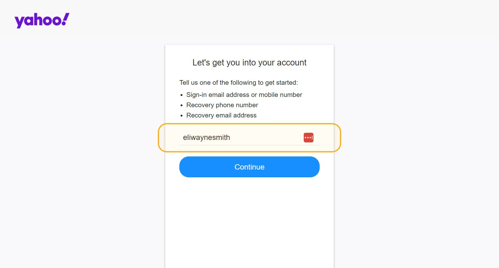 how to change my password in yahoo email