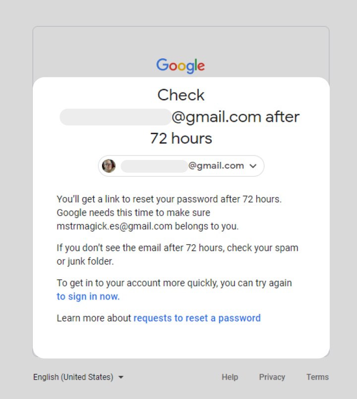 How To Reset Gmail Password Without App