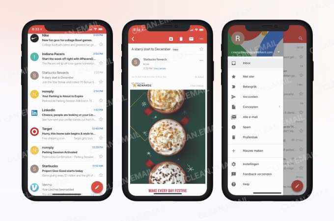 Gmail offers Android and iOS apps for on-the-go email management