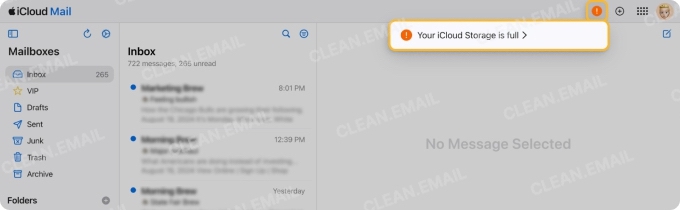 What to do if your iCloud storage is full