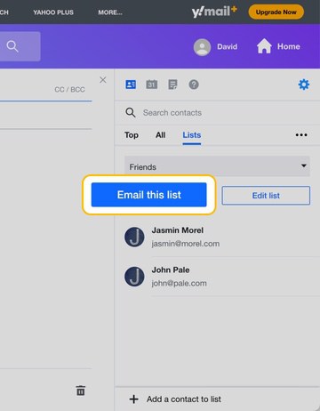 Como ler e escrever emails no Yahoo Mail para Android