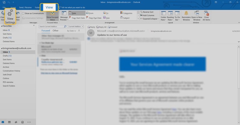 how to increase font size in outlook 2016 inbox