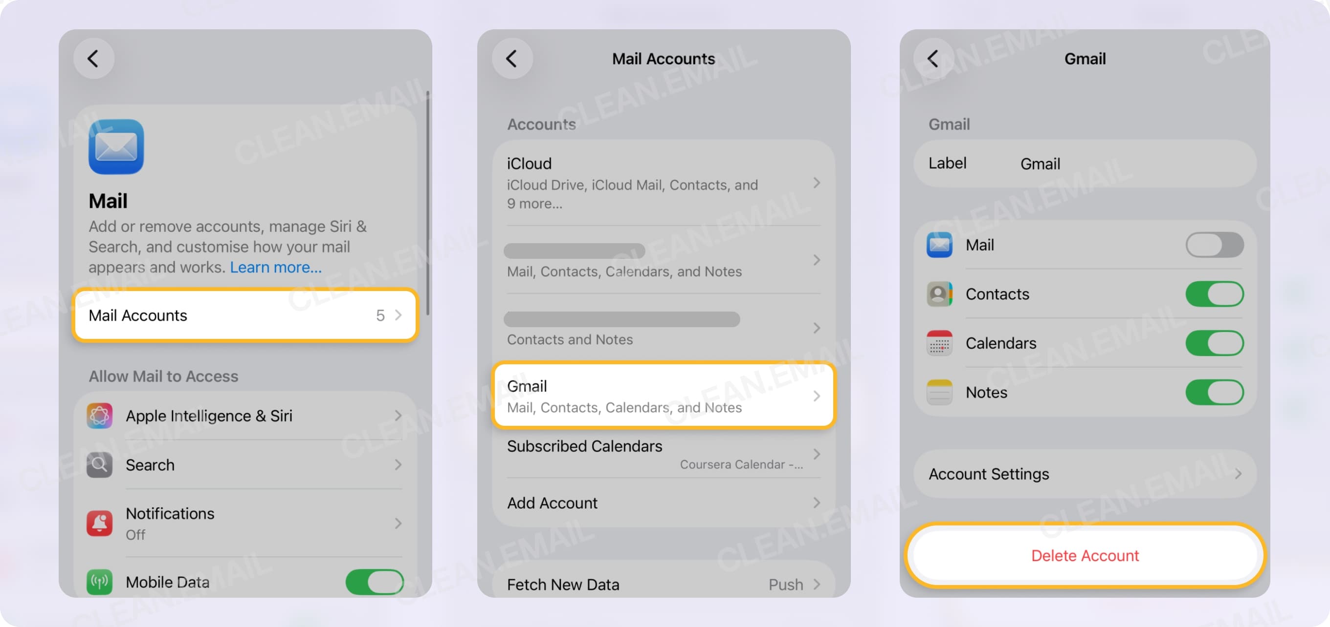 How To Delete Gmail Account In Iphone