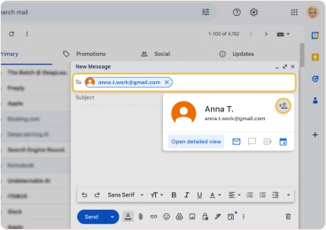 Add an Email Address to Gmail Contacts