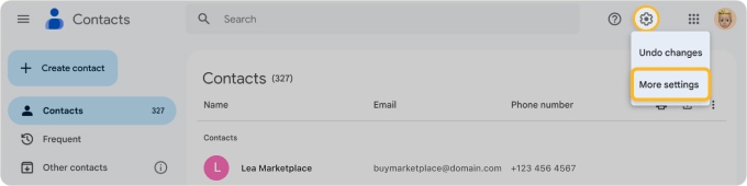 How to Sort Google Contacts