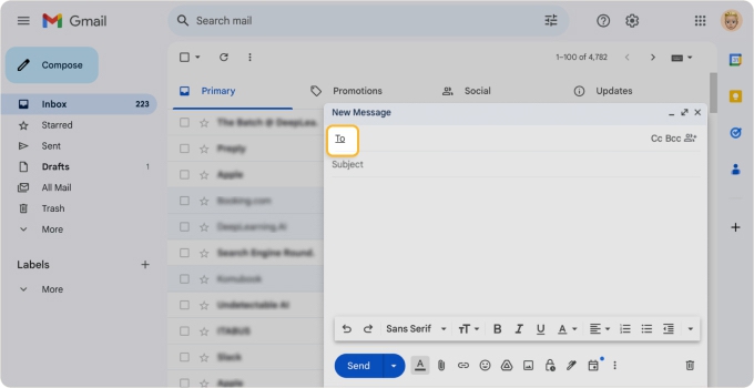 Where is the Gmail Address Book?