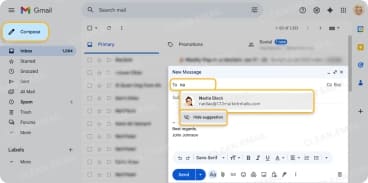 How to remove email addresses on Gmail's autocomplete feature