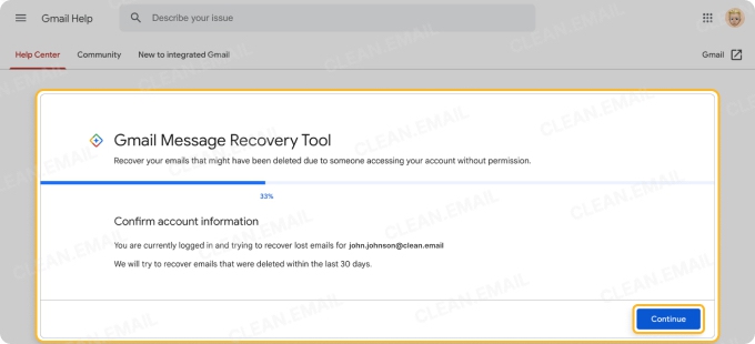 Gmail Message Recovery Tool