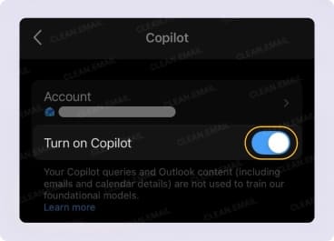Enable Copilot on mobile