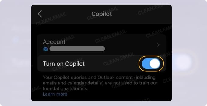 Enable Copilot on mobile