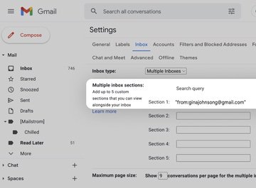 How lớn enable multiple inboxes in Gmail