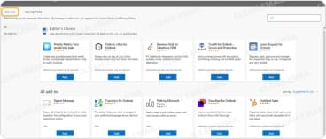 Support for add-ins and macros