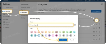 How to Edit Categories in Outlook on the Web