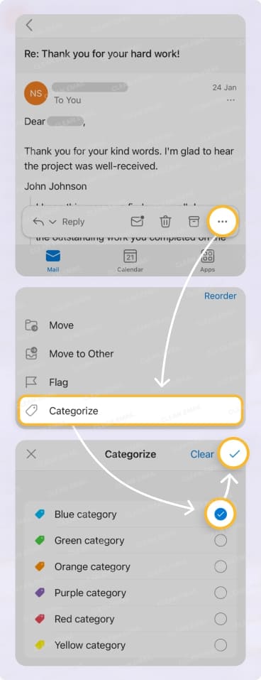 How to Add Categories in Outlook on Mobile