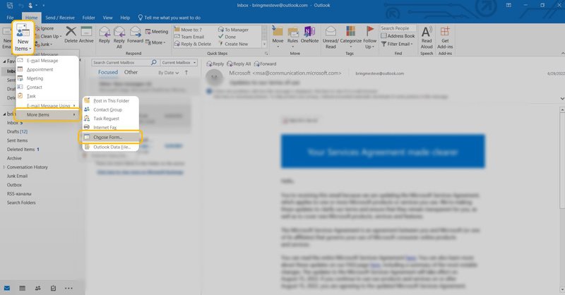 How To Create An Email Template in Outlook And Use It