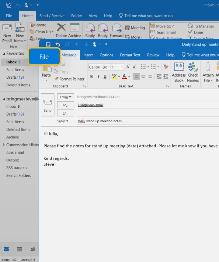 How To Create An Email Template in Outlook And Use It