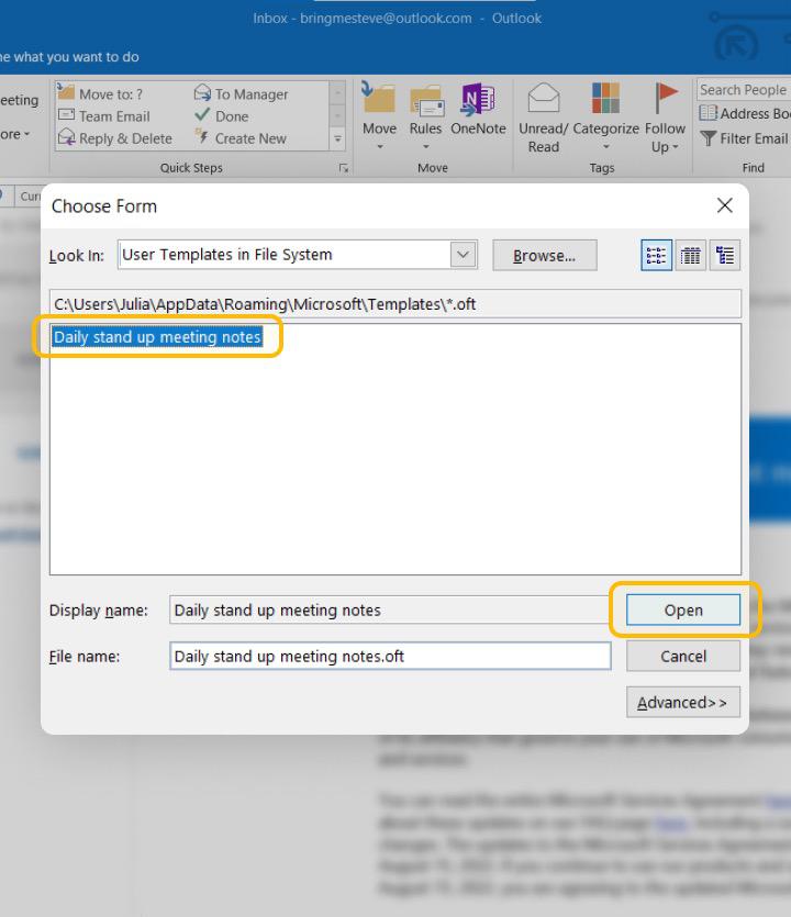 How To Create An Email Template in Outlook And Use It How To Create An Email Template in Outlook And Use It