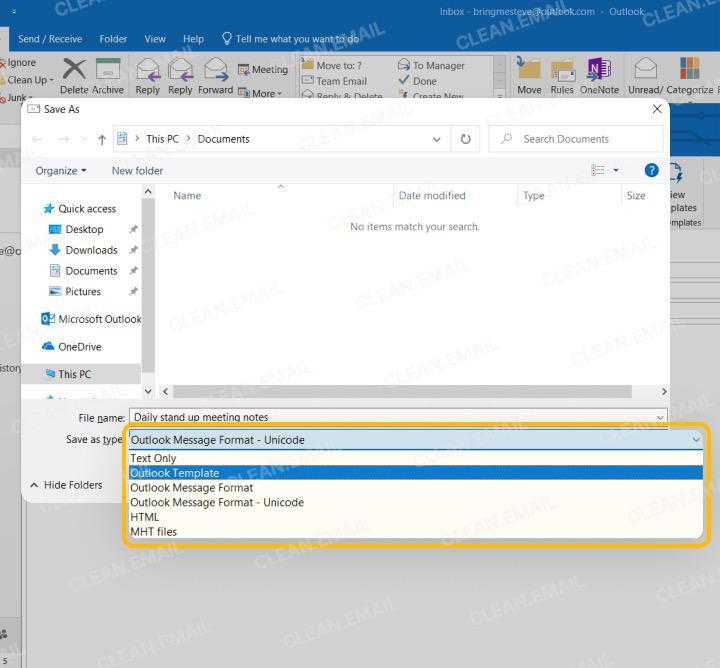 How To Create An Email Template In Outlook And Use It