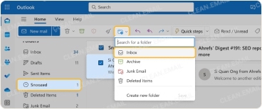 How to Undo or Unsnooze Emails in Outlook