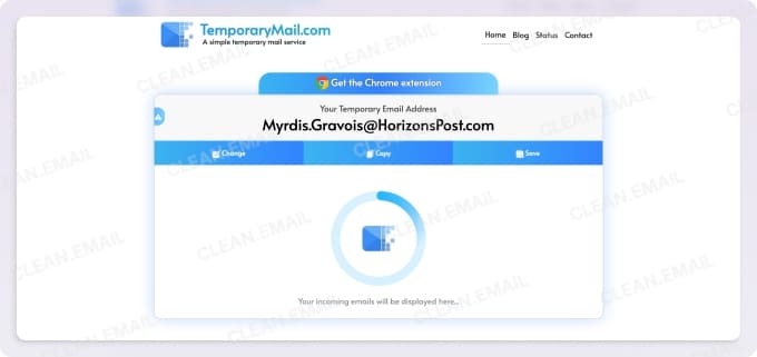 Temporary Mail provides session-based, short-term disposable inboxes