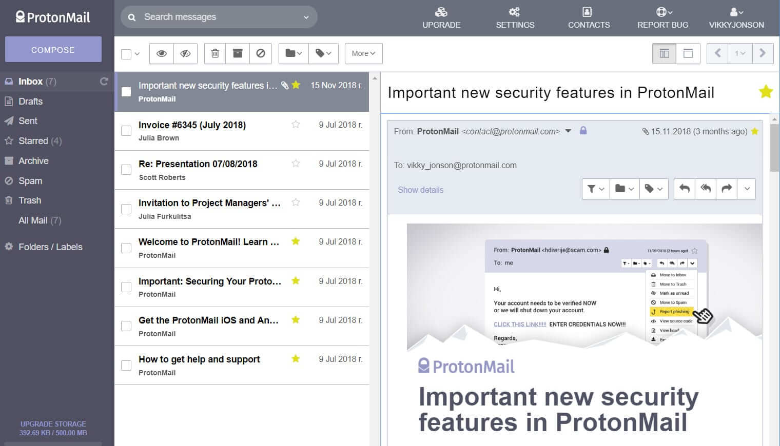 best free email for security and privacy