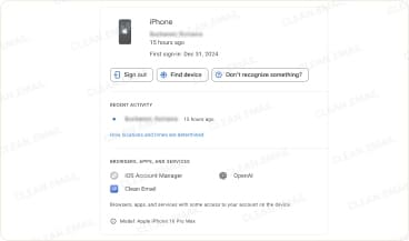 Check account activity and set up suspicious sign-in alerts