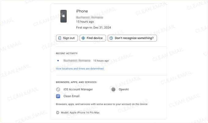 Check account activity and set up suspicious sign-in alerts