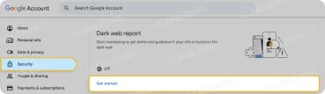 Google Dark Web report