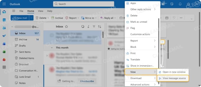 How to check for email spoofing in Outlook