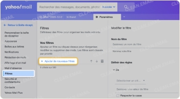 Sélectionnez Filtres, puis cliquez sur Ajouter un nouveau filtre