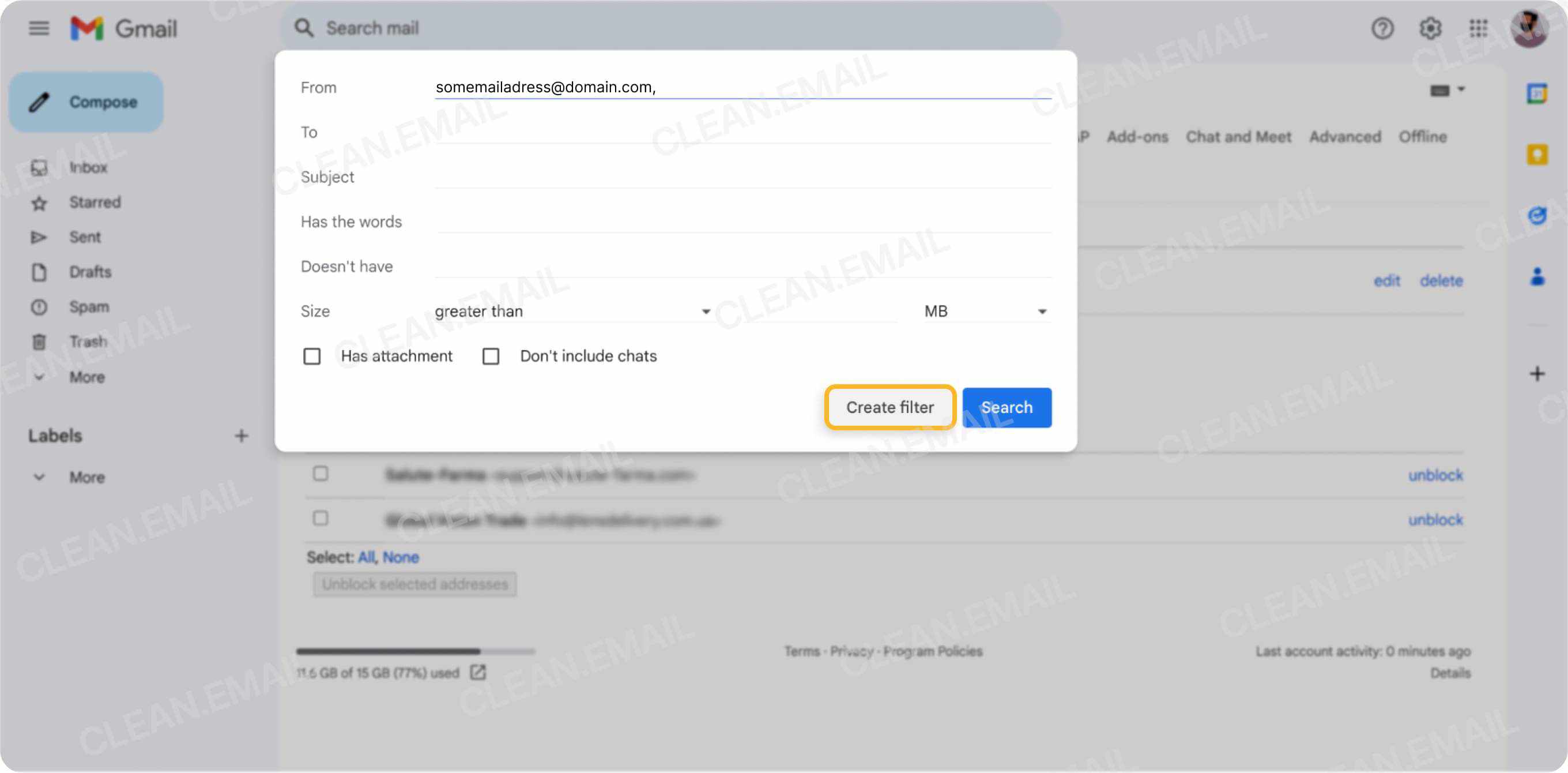 HOW TO WHITELIST AN EMAIL visual data 7