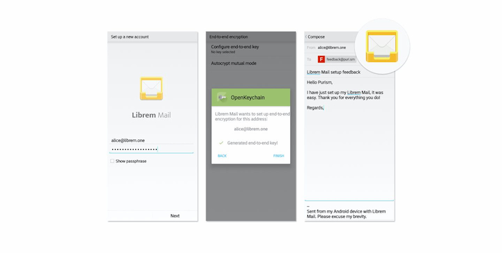 most secure email free for iphone