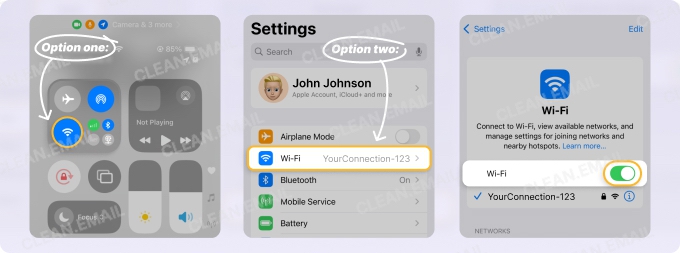 Confirm Your Internet Connection