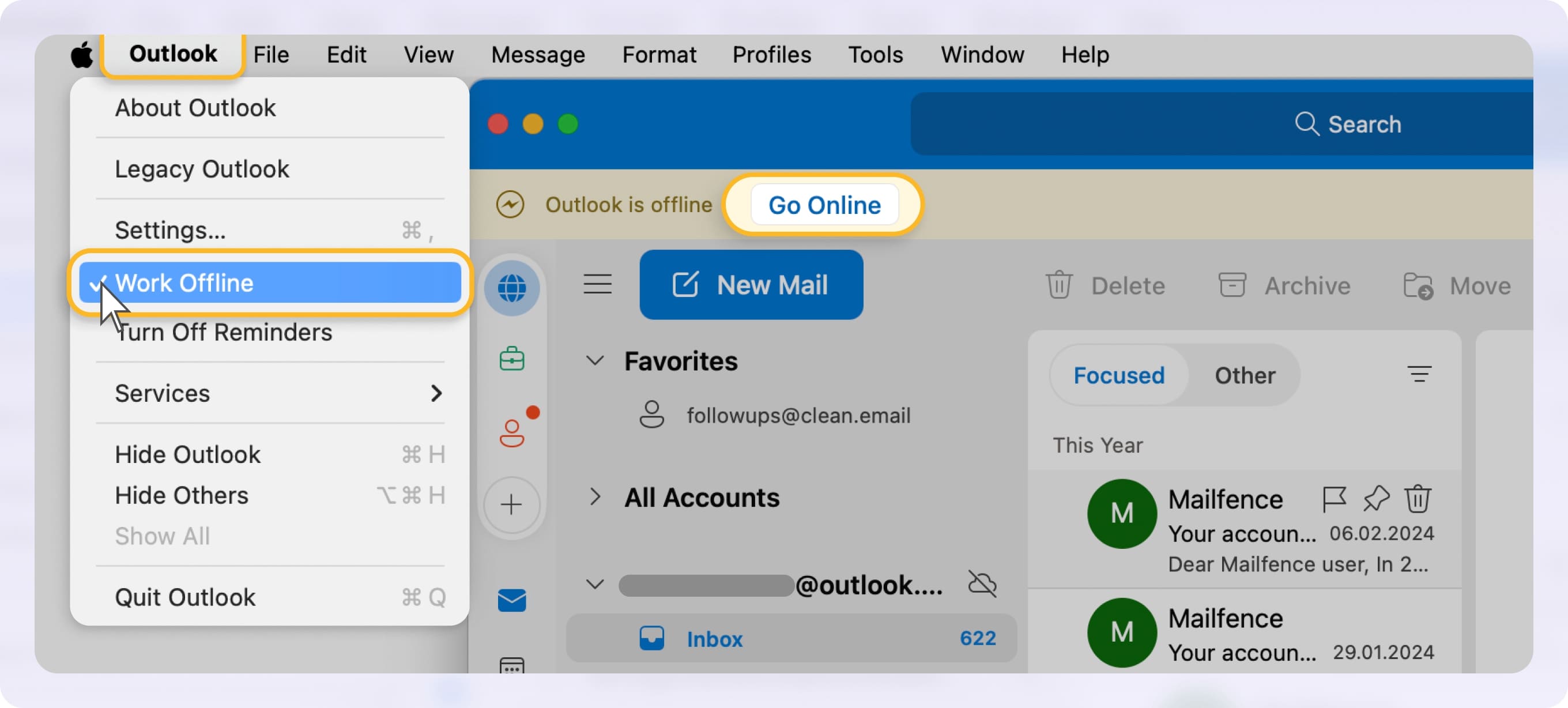 Total guide to fixing the outlook not receiving emails issue
