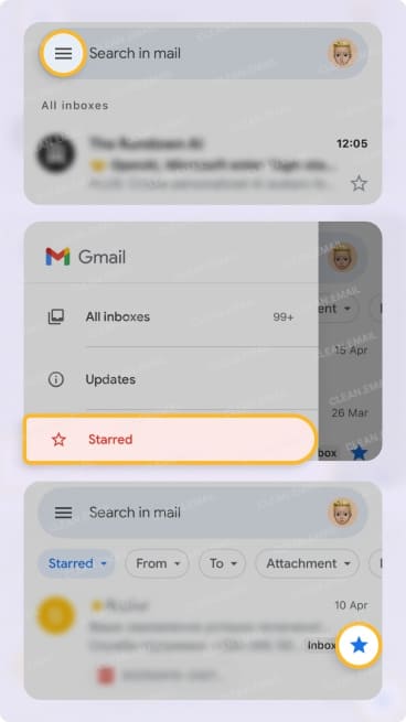 How to Unflag All Emails on iPhone Using the Gmail App