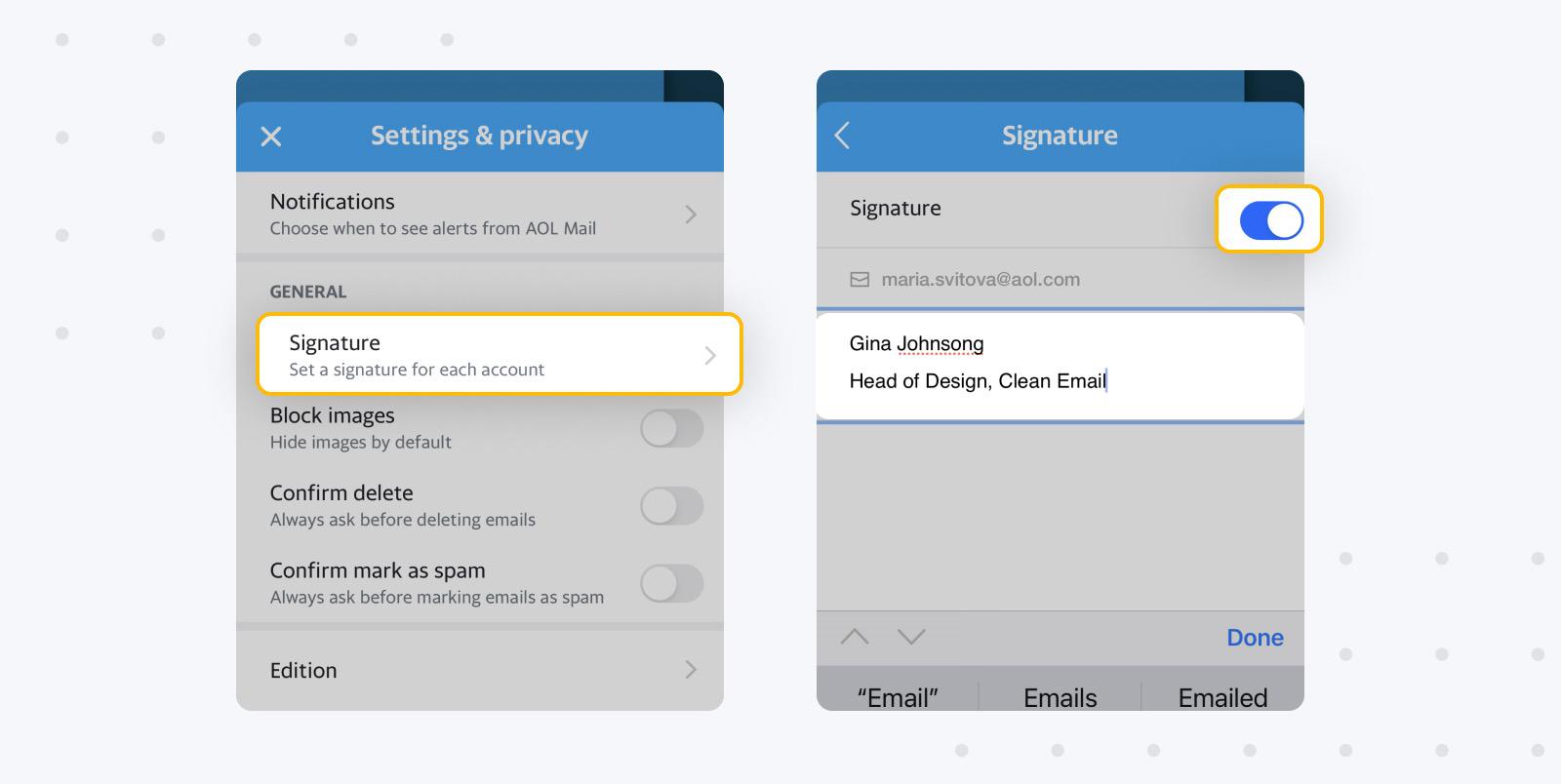 how-to-create-and-add-a-signature-in-aol-clean-email