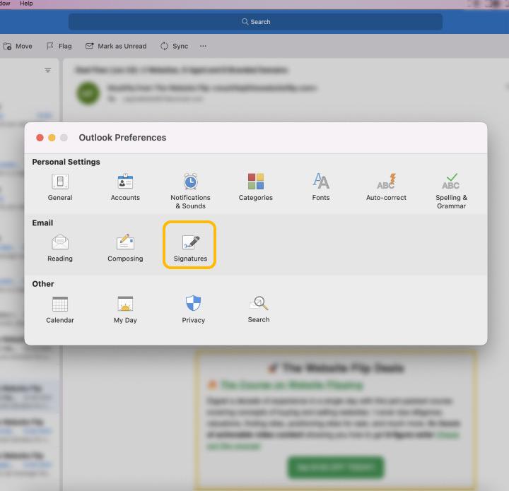 How To Change Email Signature In Outlook Mac Promotionslio