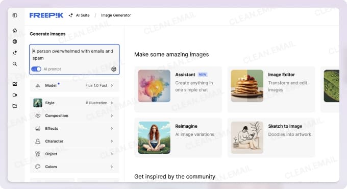 Freepik AI Image Generator