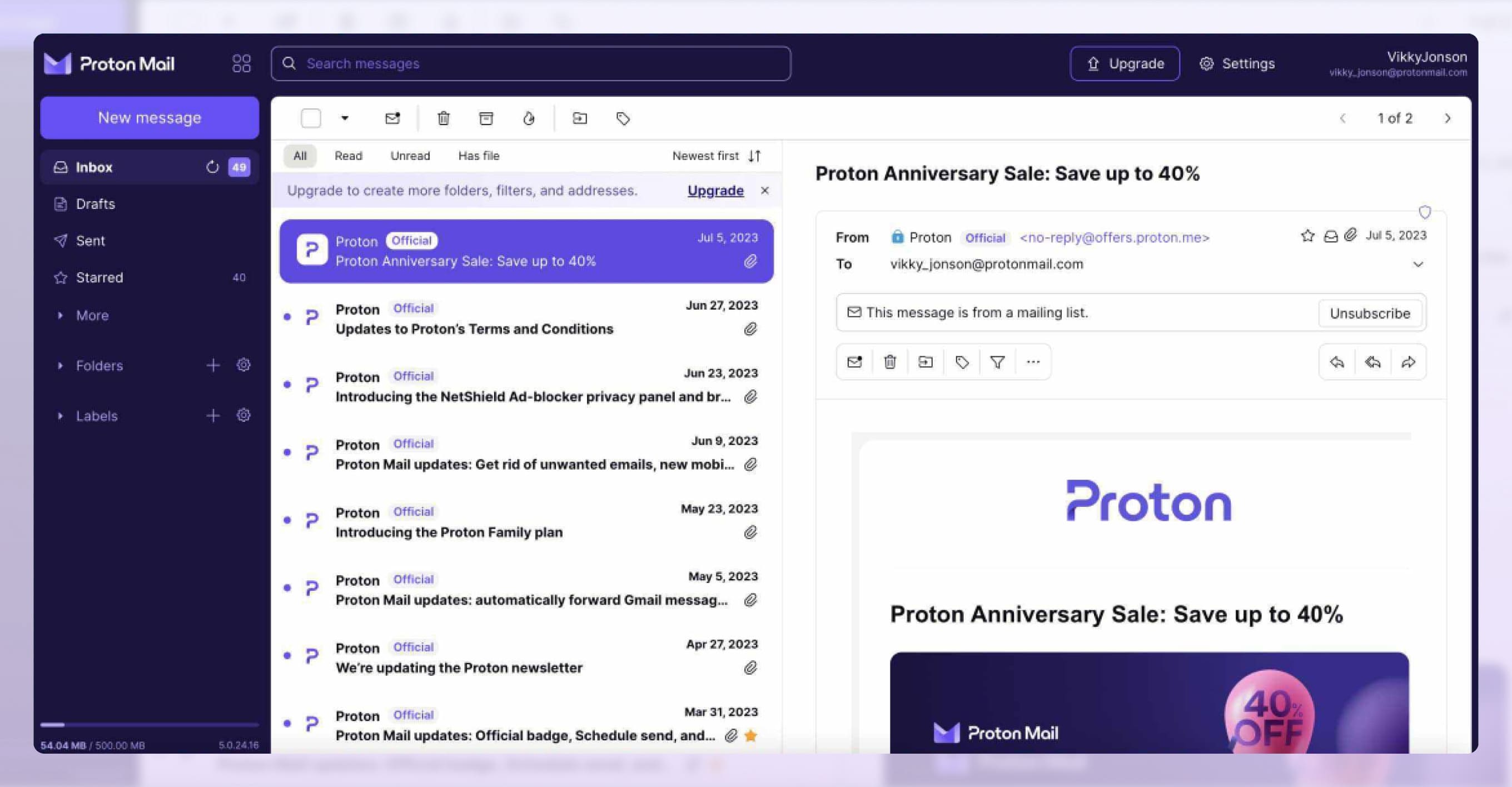 email protovol