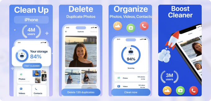 Boost Cleaner for Photos, Contacts, and Files