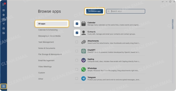 View a Unified Workspace with Mailbird